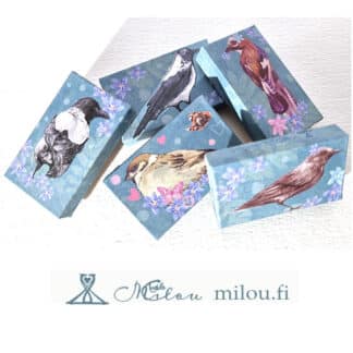 Magneettikoristesetti lintutarha